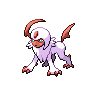 Sprite Absol Blanco Negro