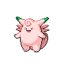 Sprite Clefable Blanco Negro
