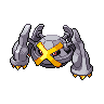Sprite Metagross Blanco Negro
