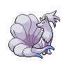 Sprite Ninetales Blanco Negro