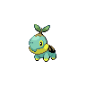 Sprite Turtwig Blanco Negro