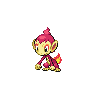 Sprite Chimchar Blanco Negro