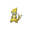 Sprite Buizel Blanco Negro