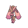 Sprite Lopunny Blanco Negro