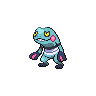 Sprite Croagunk Blanco Negro