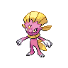 Sprite Weavile Blanco Negro