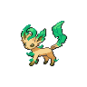Sprite Leafeon Blanco Negro
