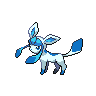 Sprite Glaceon Blanco Negro