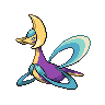 Sprite Cresselia Blanco Negro