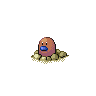 Sprite Diglett Blanco Negro