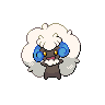 Sprite Whimsicott Blanco Negro