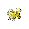 Sprite Growlithe Blanco Negro
