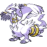 Sprite Reshiram Blanco Negro