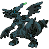 Sprite Zekrom Blanco Negro