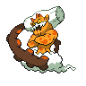 Sprite Landorus Blanco Negro