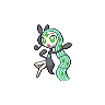Sprite Meloetta Blanco Negro