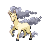 Sprite Rapidash Blanco Negro