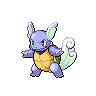 Sprite Wartortle Blanco Negro