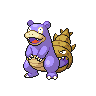 Sprite Slowbro Blanco Negro