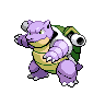 Sprite Blastoise Blanco Negro