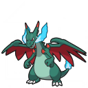 Mega Charizard X Shiny
