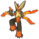 Mega Blaziken Shiny