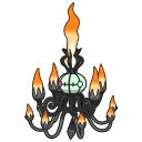 Mega Chandelure Shiny
