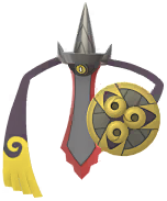 Aegislash<br />Forma Filo Shiny en Pokmon GO