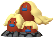 Dugtrio de Alola Shiny en Pokmon GO