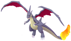 Mega Charizard Y Shiny en Pokmon GO