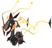 Mega Rayquaza Shiny en Pokmon GO