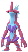 Toxtricity<br />Forma Grave Shiny en Pokmon GO