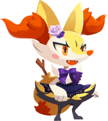 Braixen Halloween