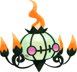 Chandelure Shiny