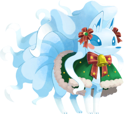 Ninetales de Alola Festivo
