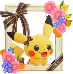 Pikachu Marco Floral