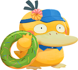 Psyduck Rosquilla Inflable