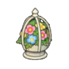 Adorno florido de jard�n