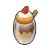 Batido de postre de caf�