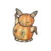 Calabazas iluminadas apiladas