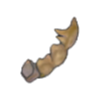 Cola de f�sil tirano
