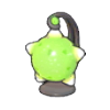 L�mpara meteoro verde