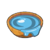Pintura azul claro