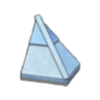 Tejado de piedra saliente