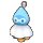 x2 Castform cambiaclima (lluvia)