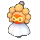 x2 Castform cambiaclima (sol)