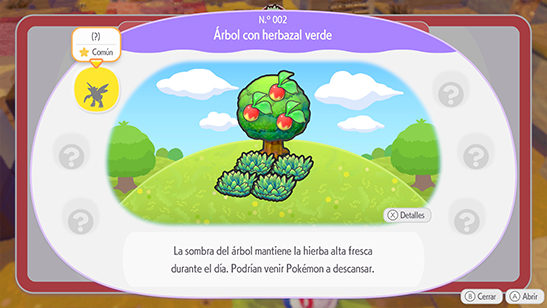 �rbol con herbazal verde