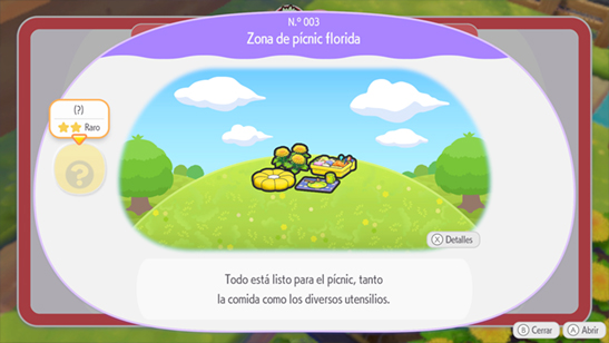Zona de p�cnic florida