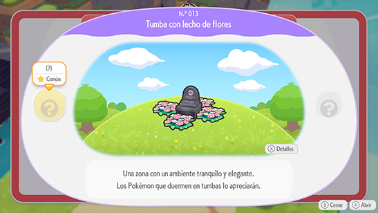 Tumba con lecho de flores