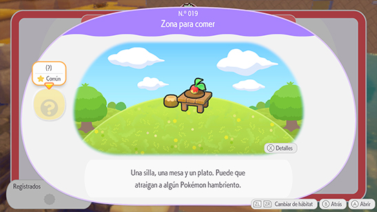 Zona para comer
